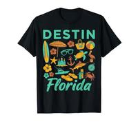Destin Florida Beach Vacation Coastal Life T-Shirt