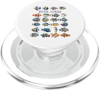 Destin Florida Colorful Fish Design PopSockets PopGrip for MagSafe