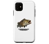 Destin Pass Florida Goliath Grouper Fishing Watercolor Case for iPhone 11
