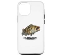 Destin Pass Florida Goliath Grouper Fishing Watercolor Case for iPhone 12/12 Pro