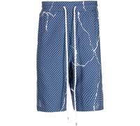 Destin polka-dot pattern print shorts - Blue M-L-XL