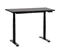 Beliani Electric Adjustable Standing Desk DESTINAS Black 120 cm 72 cm, Black