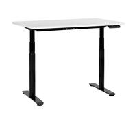 Electric Adjustable Standing Desk DESTINAS White/ Black 120 cm 72 cm