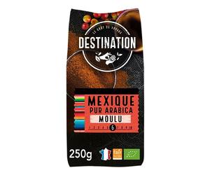 Destination Chiapas Organic Ground Mexico Coffee 250 g - Pack of 2