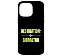 Destination Gibraltar Travel Vacation Holiday Tourist Case for iPhone 14 Pro Max