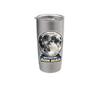 Destination Moon Again Stainless Steel Insulated Tumbler