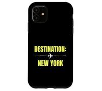 Destination New York Travel Vacation Holiday Tourist Case for iPhone 11