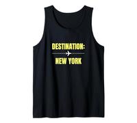 Destination New York Travel Vacation Holiday Tourist Tank Top