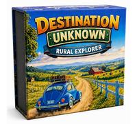 Destination Unknown: Rural Explorer - The Road Trip Adventure Game for Couples, Families & Friends | Explore Backroads & Hidden Gems | Scenic Travel Game