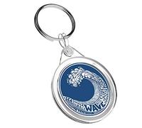 Destination Vinyl Keyrings 1 x Surfer Wave Bali Surf Kite - Keyring IR02 Mum Dad Kids Birthday #4196