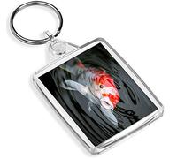 Destination Vinyl Keyrings Pretty Koi Carp Keyring - IP02 - Fish Pond Japan Japanese Garden #16427