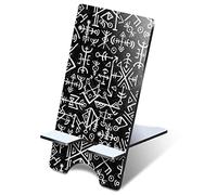 Destination Vinyl Ltd 1 x 3mm MDF Mobile Phone Stand - Icelandic Viking Nordic Wooden Stand Holder for Mobile Phone, Smartphone #2508