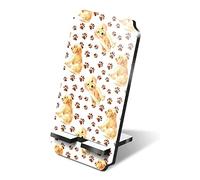 Destination Vinyl Ltd 1 x 5mm MDF Mobile Phone Stand - Cute Retriever Labrador Dog Animals Wooden Stand Holder for Mobile Phone, Smartphone #8448