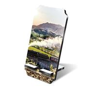Destination Vinyl Ltd 1 x 5mm MDF Mobile Phone Stand - Glenfinnan Railway Viaduct Scotland Wooden Stand Holder for Mobile Phone, Smartphone #21609