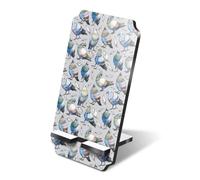 Destination Vinyl ltd 1 x 5mm MDF Mobile Phone Stand - Pigeon Dove Feathers Birds Racing Pigeons Wooden Holder for Mobile Phone, Smartphone #170712