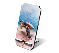 Destination Vinyl Ltd 1 x 5mm MDF Mobile Phone Stand - Swimming Turtle Sea Creature Wooden Stand Holder for Mobile Phone, Smartphone #8503