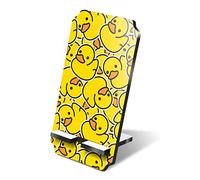 Destination Vinyl Ltd 1 x 5mm MDF Mobile Phone Stand - Yellow Rubber Ducks Duckling Wooden Stand Holder for Mobile Phone, Smartphone #2078