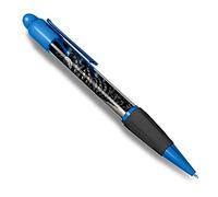 Destination Vinyl ltd 1 x Blue Ballpoint Pen (Black Ink) - Blue Tractors Farmer Farming Vehicle #24622