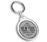 Destination Vinyl ltd 1 x Photo Keyring - Central Park New York USA America NYC |Keychain|Keyring|Charm| #41774
