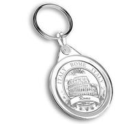 Destination Vinyl ltd 1 x Photo Keyring - Italy Rome Italian Flag Map |Keychain|Keyring|Charm| #40429