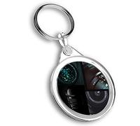 Destination Vinyl ltd 1 x Round Photo Keyring Camera Equipment Photography Lens |Keychain|Keyring|Charm| #63038