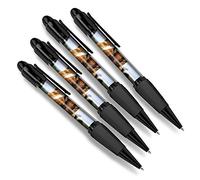 Destination Vinyl Ltd 4 x Matching Ballpoint Pens - Beautiful Jersey Cow Cattle #2100