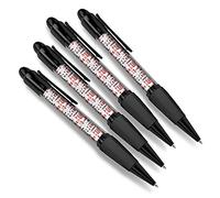 Destination Vinyl Ltd 4 x Matching Ballpoint Pens - London Icons England Tourist Bus #14506