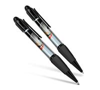 Destination Vinyl Ltd Beautiful and comfortable Set of 2 Matching Pens - Cute Puffin Bird Sea Birds Wild #24071