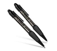 Destination Vinyl Ltd Beautiful and comfortable Set of 2 Matching Pens - Throne Medieval Swords Game Geek #14814