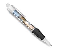 Destination Vinyl ltd Beautiful and comfortable White Ballpoint Pen(Black Ink) - Pretty Palomino Horse Pony #2552