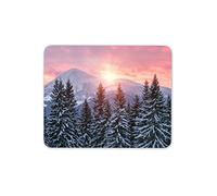 Destination Vinyl Ltd Beautiful Snowy Mountains Mouse Mat Pad - Mountain Sunset Gift PC Computer #8546