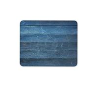 Destination Vinyl Ltd Blue Shiplap Boat House Mouse Mat Pad - Wood Effect Panel Computer #15091
