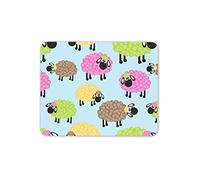 Destination Vinyl Ltd Colourful Sheep Mouse Mat Pad - Kids Son Daughter Mum Fun PC Computer #8469