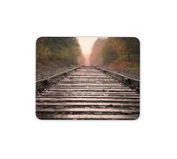 Destination Vinyl Ltd Cool Railway Track Mouse Mat Pad - Train Trains Tracks Dad Gift Computer #8902