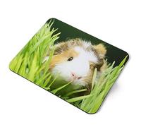 Destination Vinyl ltd Cute Guinea Pig in Grass Flexible Rectangle 5mm Rubber Mouse Mat Pad Office Home Novelty Printed Desk Accessory #63074