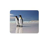 Destination Vinyl Ltd Cute Penguin Pair Mouse Mat Pad - Love Penguins Beach Cute Kids Boys #15481