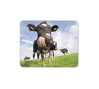 Destination Vinyl Ltd Dairy Cow Mouse Mat Pad - Friesian Cattle Farm Farmer Funny Computer #15595