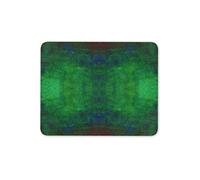 Destination Vinyl Ltd Emerald Green Pattern Mouse Mat Pad - Tie Die Mirror Image Computer #16506