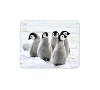 Destination Vinyl Ltd Emperor Penguin Chicks Mouse Mat Pad - Antarctica Snow Ice Gift Computer #13280