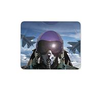 Destination Vinyl Ltd Fighter Pilot Mouse Mat Pad - Airplane Jet Plane RAF Computer #15696