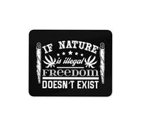 Destination Vinyl Ltd Freedom Legalise Weed Mouse Mat Pad - Computer #14473