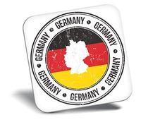 Destination Vinyl ltd Fridge Magnet - Deutschland Germany Map Travel 4928