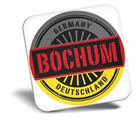 Destination Vinyl Ltd Fridge Magnet - Germany Bochum Deutschland German 7385