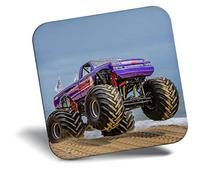 Destination Vinyl ltd Fridge Magnet - Monster Truck Pickup 4x4 Beach 16493