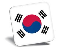 Destination Vinyl ltd Fridge Magnet - Pretty South Korea East Asia 9145