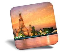 Destination Vinyl Ltd Fridge Magnet - Wat Arun Temple Bangkok Thailand 15746