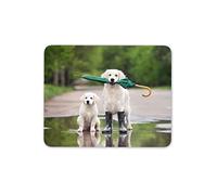 Destination Vinyl Ltd Funny Golden Retriever Mouse Mat Pad - Dog Puppy Cute Joke Computer #15644