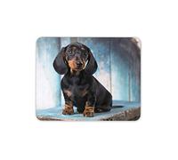 Destination Vinyl Ltd German Breed Dachshund Puppy Mouse Mat Pad - Dog Lover Fun Computer #16342