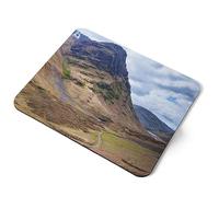 Destination Vinyl ltd Glencoe Valley Scotland Highlands Flexible Rectangle 5mm Rubber Mouse Mat Pad Office Home Novelty Printed Desk Accessory #51025