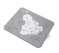 Destination Vinyl ltd Halifax District Flexible Rectangle 5mm Rubber Mouse Mat Pad Office Home Novelty Printed Desk Accessory #55544